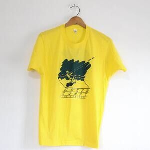 Vintage North Coast Stunt Kite Games T Shirt Large